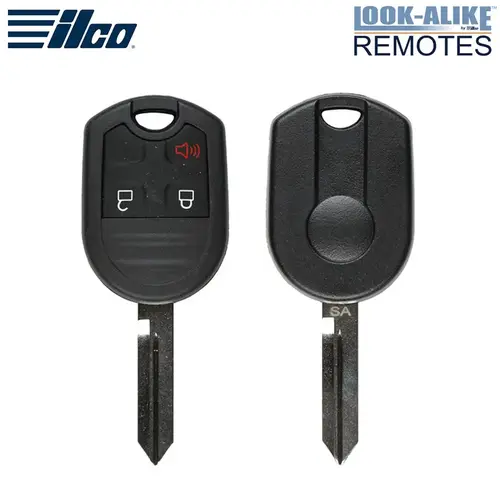 Ilco 3 Button Remote Head Key Replacement For Ford 164-R8070 New Style Ilco 3 Button Remote Head Key Replacement For Ford 164-R8070 New Style