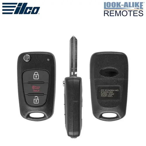 Kia 3-Button Flip Key Kia 3-Button Flip Key