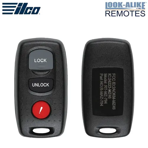 Mazda 3-Button Remote Keyless Entry Mazda 3-Button Remote Keyless Entry