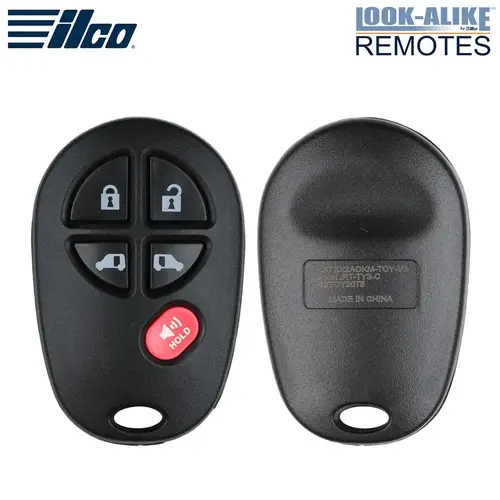 Toyota 5-Button Remote Keyless Entry Toyota 5-Button Remote Keyless Entry