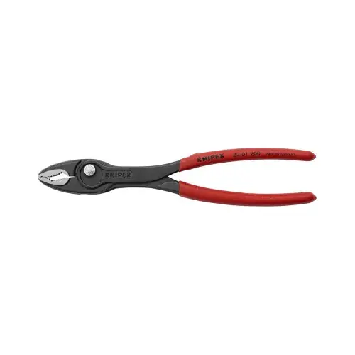 Slip Joint Pliers 8" Chrome Vanadium Steel TwinGrip Red