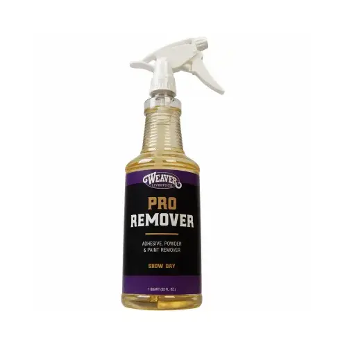 Pro Livestock Adhesive/Paint Remover, Citrus, Qt. Liquid Pro Livestock Adhesive/Paint Remover, Citrus, Qt. Liquid