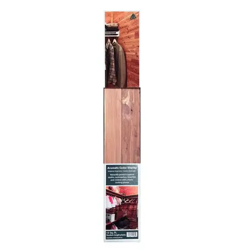 Closet Liner Plank CedarSafe 1/4" H X 3-3/4" W X 48" L Wood Red