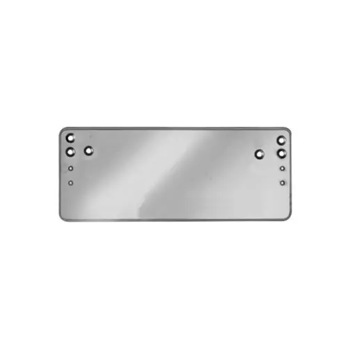 281 Series Door Closer Drop Plate, Aluminum Painted
