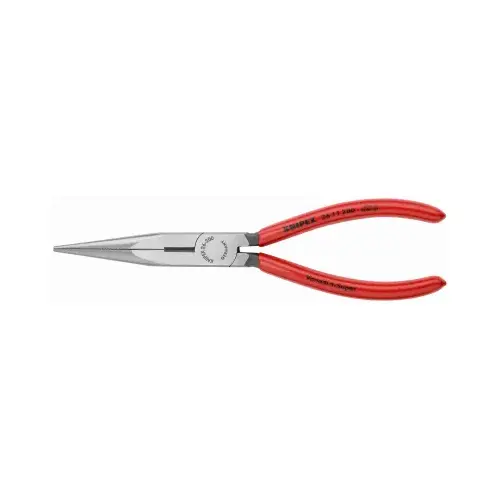 Long Nose Pliers/Cutter 8" Chrome Vanadium Steel Red Long Nose Pliers/Cutter 8" Chrome Vanadium Steel Red