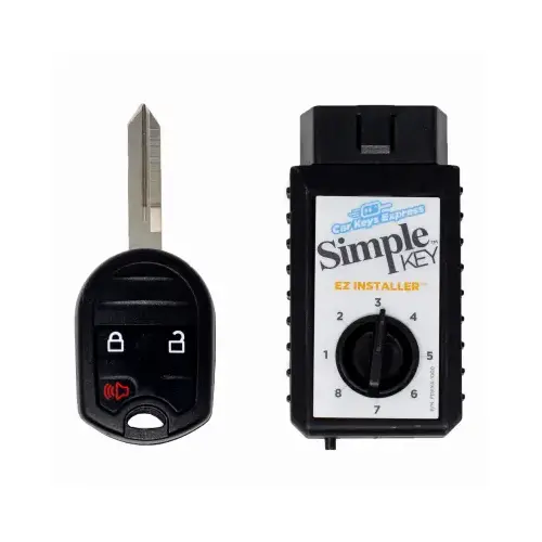 Simple Key Programmer & Car Remote/Key Combo for Select Ford, Lincoln