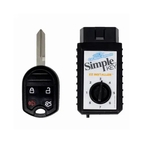 Simple Key Programmer & Car Remote/Key for Select Ford, Lincoln, Mazda, Mercury
