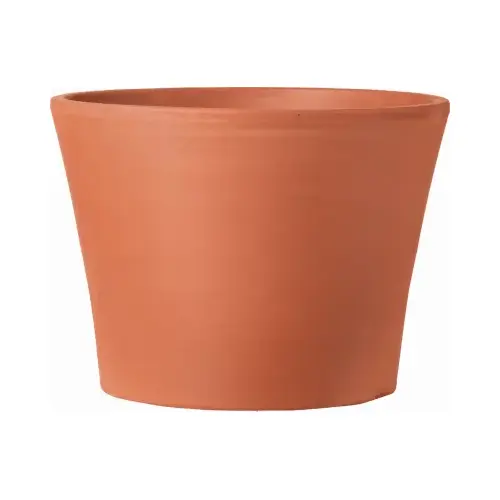 7.5"D TC RND Planter Red Terracotta Clay