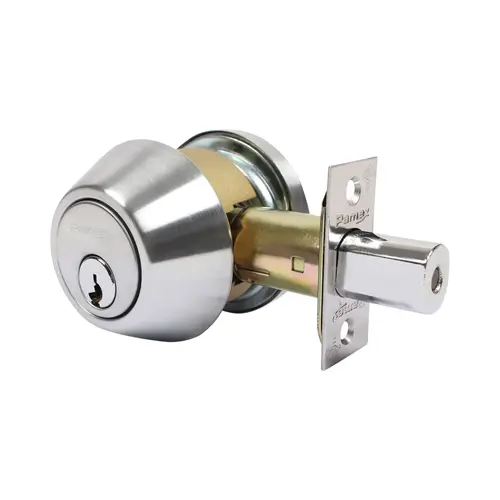 Single Cylinder Grade 1 Deadbolt Satin Nickel Finish Single Cylinder Grade 1 Deadbolt Satin Nickel Finish