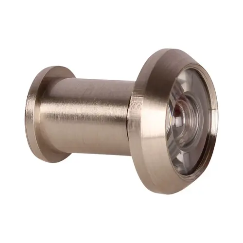 180 Degree Door Viewer for 1" to 1-2/3" Satin Nickel Finish