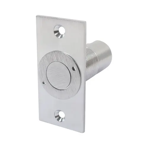 Dust Proof Strike for Flush Bolts Satin Nickel Finish