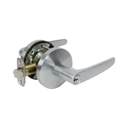 Storeroom Grade 2 Cylindrical Lock with Avalon Lever Matte Black Finish Storeroom Grade 2 Cylindrical Lock with Avalon Lever Matte Black Finish