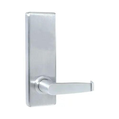 Heavy duty lever passage lock Satin Chrome