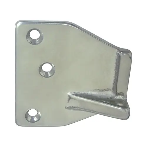 Overlapping Strike Plate Matte Black