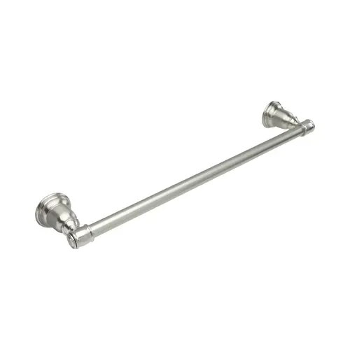 18" X 3/4" Towel Bar Set Satin Nickel 18" X 3/4" Towel Bar Set Satin Nickel