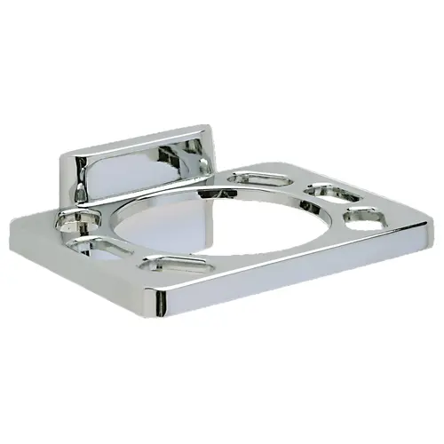 Toothbrush / Tumbler Holder Polished Chrome Toothbrush / Tumbler Holder Polished Chrome