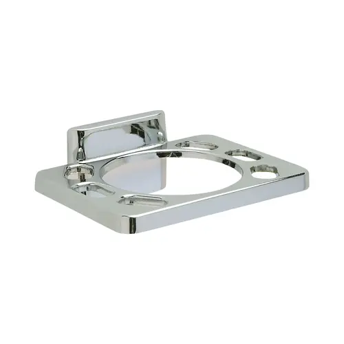 Toothbrush / Tumbler Holder Polished Chrome Toothbrush / Tumbler Holder Polished Chrome