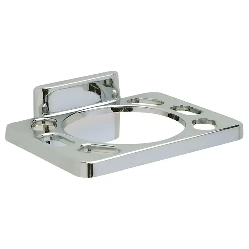 Toothbrush / Tumbler Holder Polished Chrome Toothbrush / Tumbler Holder Polished Chrome