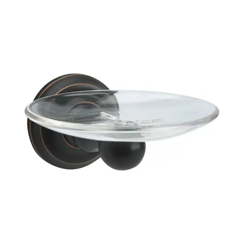 Soap Holder with Acrylic Dish Dark Bronze Soap Holder with Acrylic Dish Dark Bronze