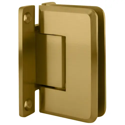 Satin Brass Pinnacle 037 Series Wall Mount 'H' Back Plate Hinge