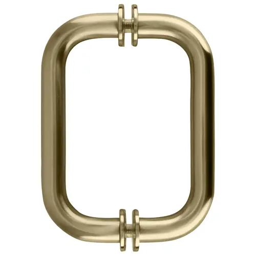 Brushed Bronze 6" BM Series Tubular Back-to-Back Pull Handle