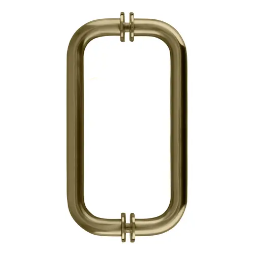 Brushed Bronze 8" BM Series Tubular Back-to-Back Pull Handle