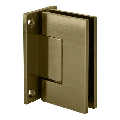 Brushed Bronze Geneva 037 Series Wall Mount Full Back Plate Standard Hinge