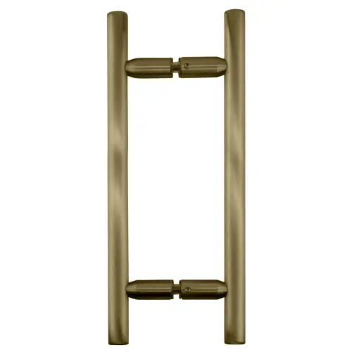 Brushed Bronze 8" Ladder Style Back-to-Back Pull Handles Brushed Bronze 8" Ladder Style Back-to-Back Pull Handles