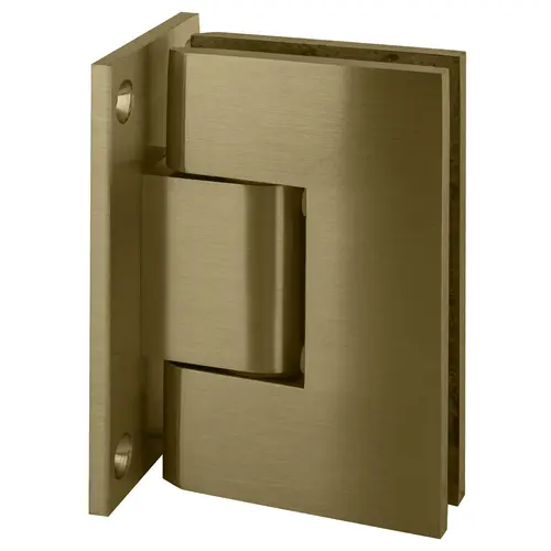 Brushed Bronze Vienna 337 Series Adjustable Wall Mount Full Back Plate Hinge