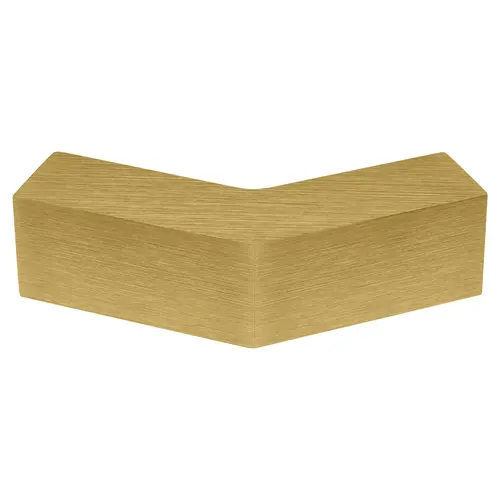 CRL Satin Brass 135 Degree "Sleeve Over" Glass Clamp CRL Satin Brass 135 Degree "Sleeve Over" Glass Clamp