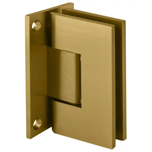 Satin Brass Vienna 037 Series Wall Mount Full Back Plate Hinge