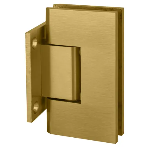 Satin Brass Vienna 074 Series Wall Mount Short Back Plate Hinge Satin Brass Vienna 074 Series Wall Mount Short Back Plate Hinge