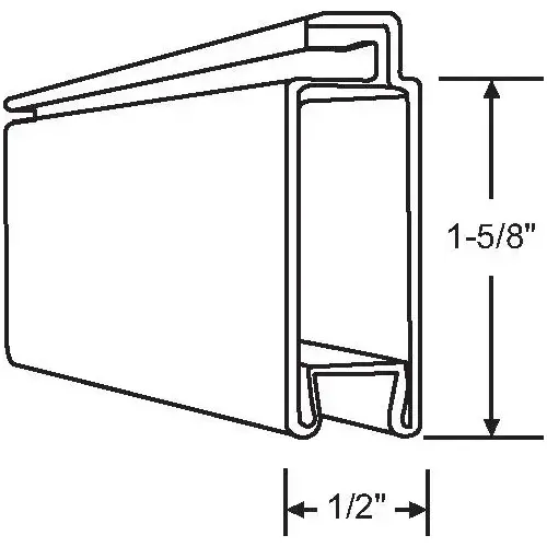 48in Steel Patio Door Bronze Adjustable 78 to 80 Inches - pack of 5 48in Steel Patio Door Bronze Adjustable 78 to 80 Inches - pack of 5