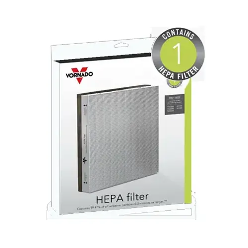 Replacement Air Purifier Filter, HEPA - pack of 6