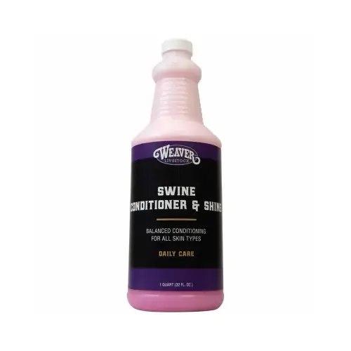 Swine Conditioner & Shine, Qt Swine Conditioner & Shine, Qt