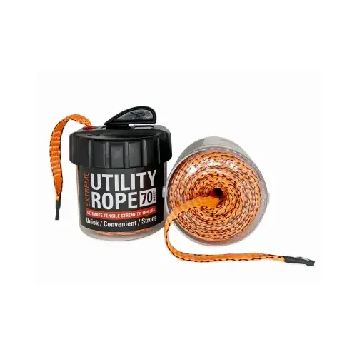 Extreme Utility Rope in Canister, Orange, 70 Ft.