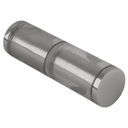Polished Chrome Cylinder Style Back-to-Back Shower Door Knobs With Plastic Sleeve