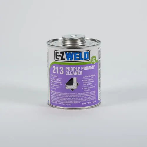 PURPLE PRIMER/CLEANER.... QUART PURPLE PRIMER/CLEANER.... QUART (cs/12)