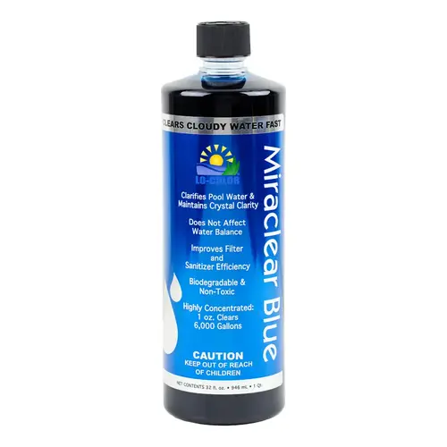 MIRACLEAR BLUE 1 QUART MIRACLEAR BLUE 1 QUART (case of 12) MIRACLEAR BLUE 1 QUART MIRACLEAR BLUE 1 QUART (case of 12)