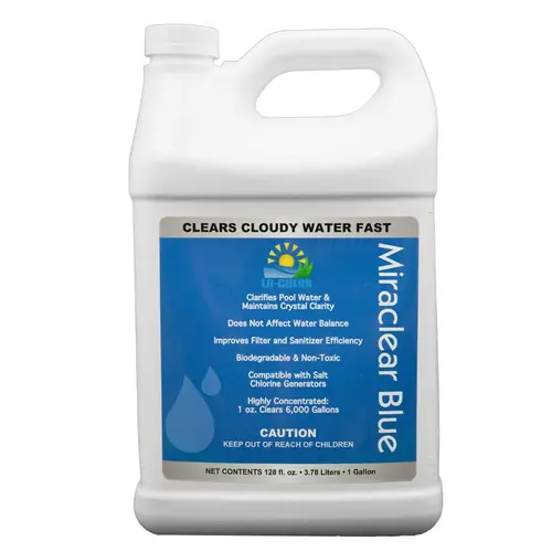 MIRACLEAR BLUE 1 GALLON MIRACLEAR BLUE 1 GALLON (case of 4) MIRACLEAR BLUE 1 GALLON MIRACLEAR BLUE 1 GALLON (case of 4)