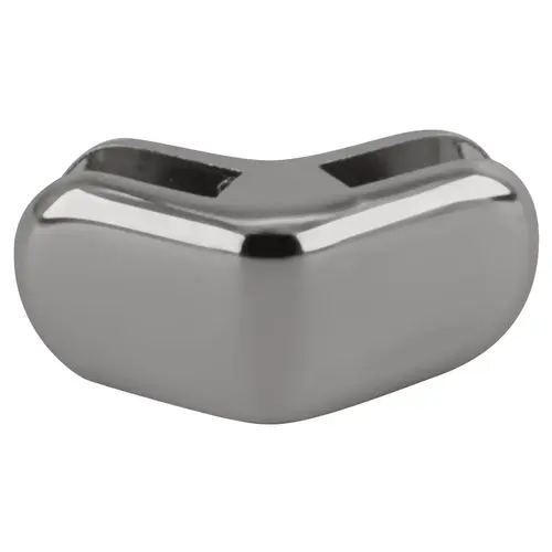 Chrome Two-Way 120 Degree Display Connector