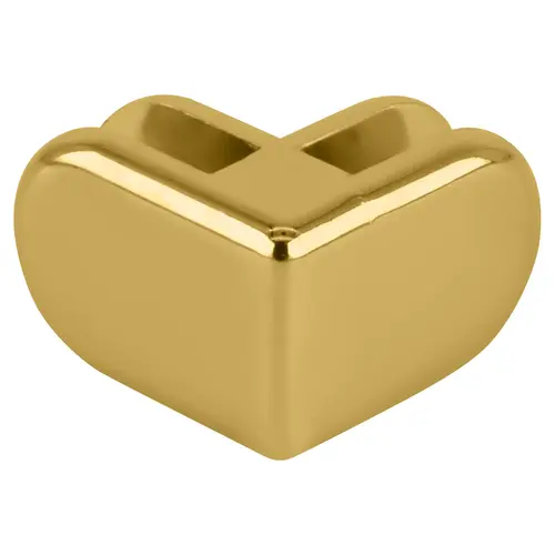 Brass Two-Way 90 Degree Display Connector