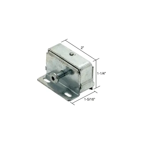 Aluminum Push-Bolt Step-On Lock Aluminum Push-Bolt Step-On Lock