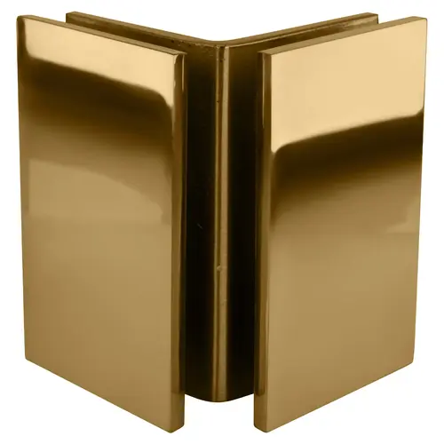 Gold Plated Geneva Series Glass-to-Glass Bracket Gold Plated Geneva Series Glass-to-Glass Bracket