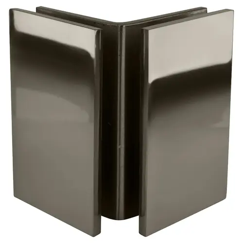 Polished Nickel Geneva Series Glass-to-Glass Bracket Polished Nickel Geneva Series Glass-to-Glass Bracket