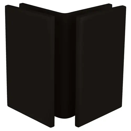 Oil Rubbed Bronze Geneva Series Glass-to-Glass Bracket Oil Rubbed Bronze Geneva Series Glass-to-Glass Bracket