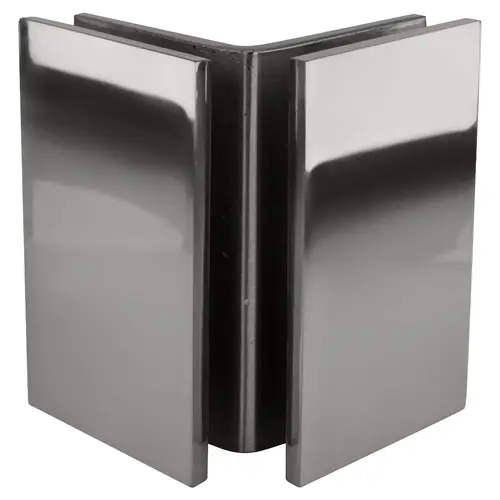 Polished Chrome Geneva Series Glass-to-Glass Bracket Polished Chrome Geneva Series Glass-to-Glass Bracket