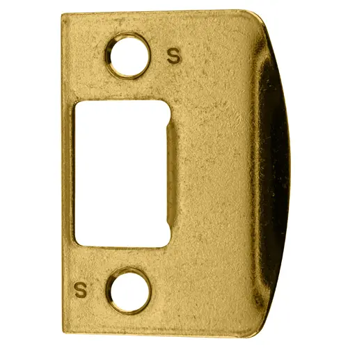 Strike (Full Lip) Type, No Box, 1-5/8" x 2-1/4", 605/US3 Bright Brass