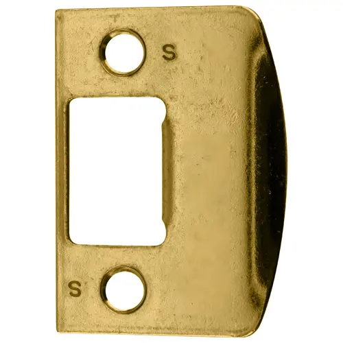 Strike (Full Lip) Type, No Box, 1-5/8" x 2-1/4", 605/US3 Bright Brass Strike (Full Lip) Type, No Box, 1-5/8" x 2-1/4", 605/US3 Bright Brass