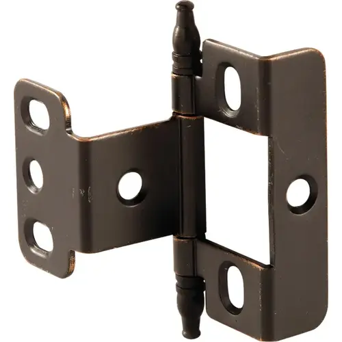 Decorative Butt Hinge, Full Wrap, Non-Mortise, Minaret Finial For inset face frame doors, Copper bronze Decorative Butt Hinge, Full Wrap, Non-Mortise, Minaret Finial For inset face frame doors, Copper bronze